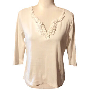 ⭐️ Talbots 3/4 Sleeve Top